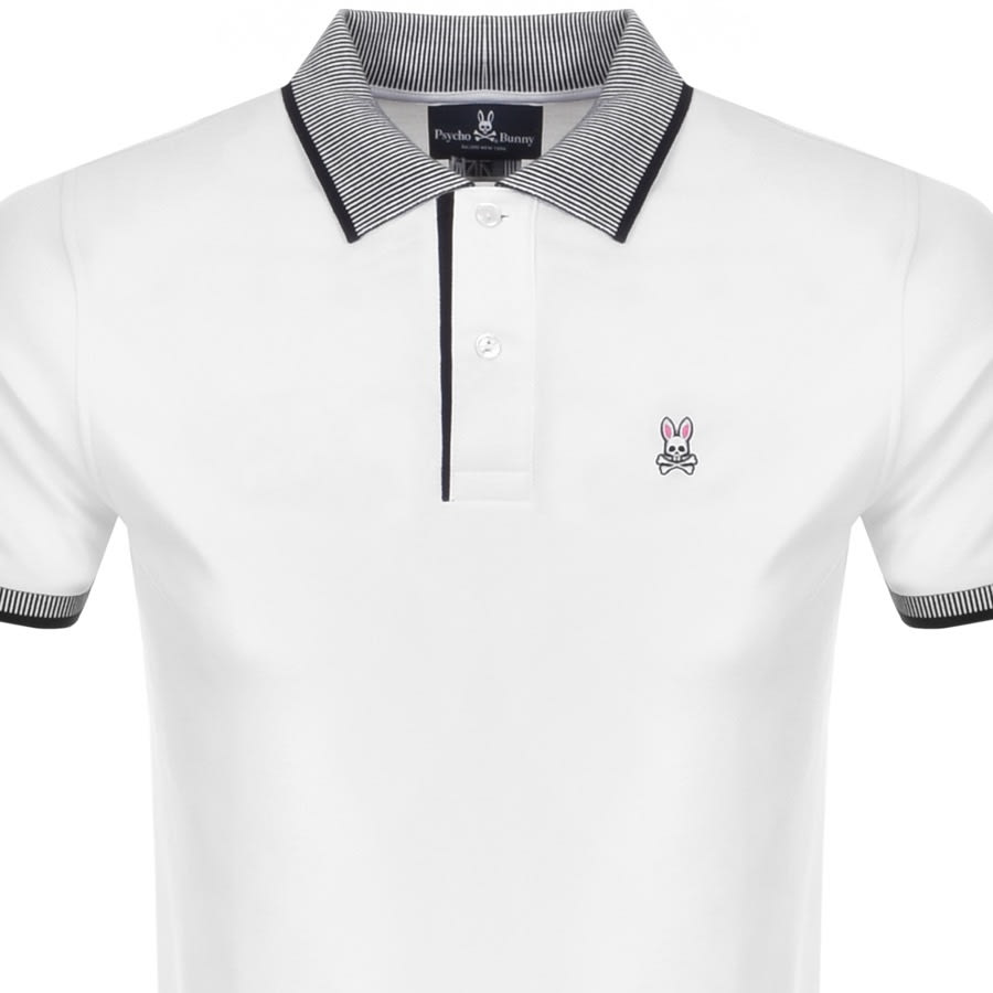 Alternative Image for ProductPsycho Bunny Tenby Polo T Shirt White2